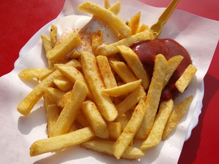 Fried and fast foods